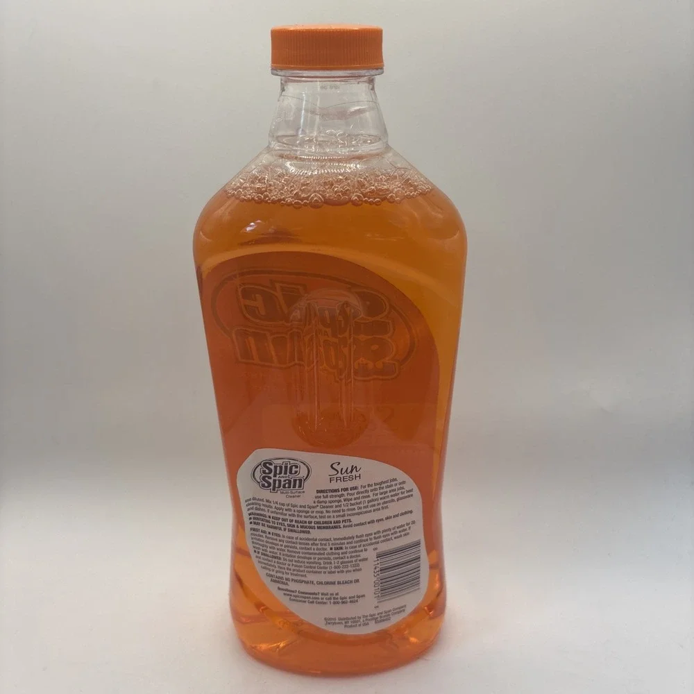 Spic and Span Multi-Surface Cleaner Deodorizer Sun Fresh Scent 28 fl oz NEW